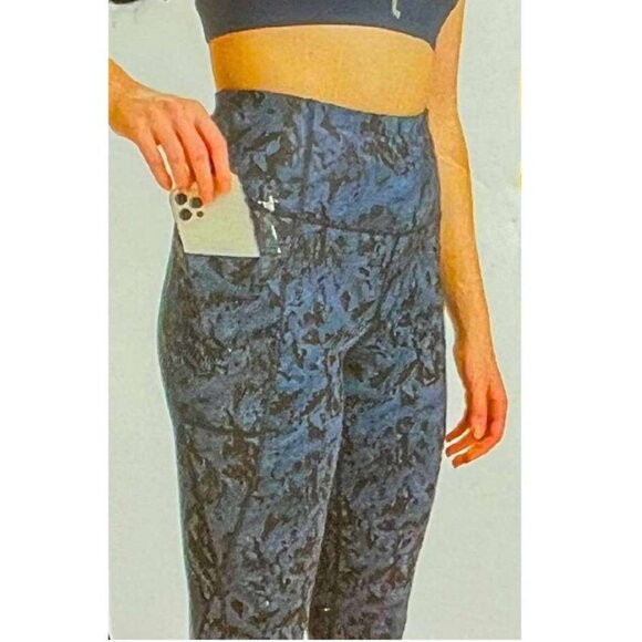 Lolë | Women's Print Leggings | Blue | Size XXLarge - Picture 4 of 4